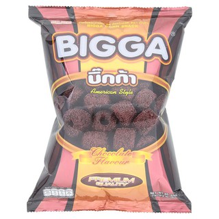 💥โปรสุดพิเศษ!!!💥 บิ๊กก้า ข้าวโพดอบกรอบ รสช็อคโกแลต 45กรัม Bigka Chocolate Corn Snack 45g