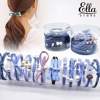 Ella @ เชือกมัดผมประดับโบว์สําหรับผู้หญิง