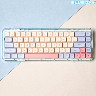 ปุ่มกด Marshmallow โปรไฟล์ XDA ย้อม-ระเหิด ปุ่มกด PBT 132keys