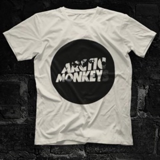 [S-5XL]เสื้อยืด พิมพ์ลายโลโก้ลิง Gildan Arctic Monkeys Distro