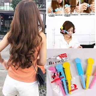 พร้อมส่ง โรลม้วนผมลอน แกนนิ่ม แกนม้วนผม Hairroll(1ชุด3ชิ้น)