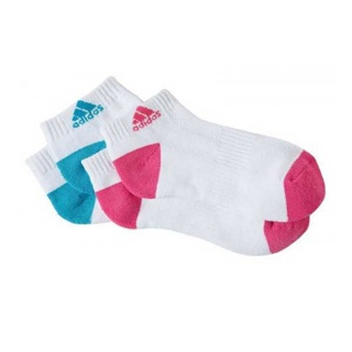 Adidas ถุงเท้า แท้100%!! Ankle Socks Core Ped Unisex แพ็คเดียวได้ 2 คู่ ( F75815 )