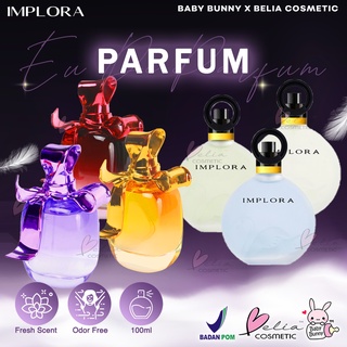 [ BELIA ] IMPLORA Parfum Eau De Toilette | Perfume Swan Angsa Bebek EDT | Eau De Parfum Pita | Woman Minyak Wangi Tubuh