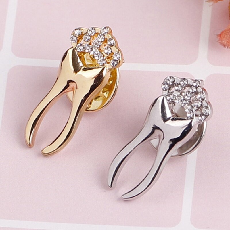 Fairy Pin Brooch Dentist Jewelry Badges I Love My Tooth Brooches Teeth ...