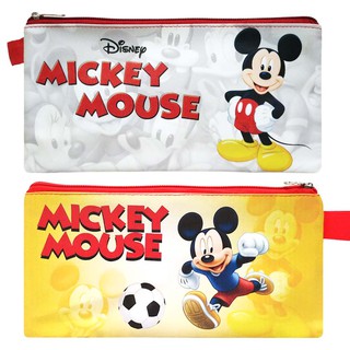 กระเป๋าดินสอ ลายตัวละคร Mickey สีแดง ขนาดเล็ก ของที่ระลึก