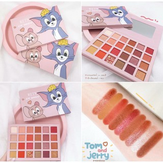 Tom &amp; Jerry Eyeshadow Palette อายแชโดวพาเลทน่ารักๆรูปทอมแอนด์เจอรรี่