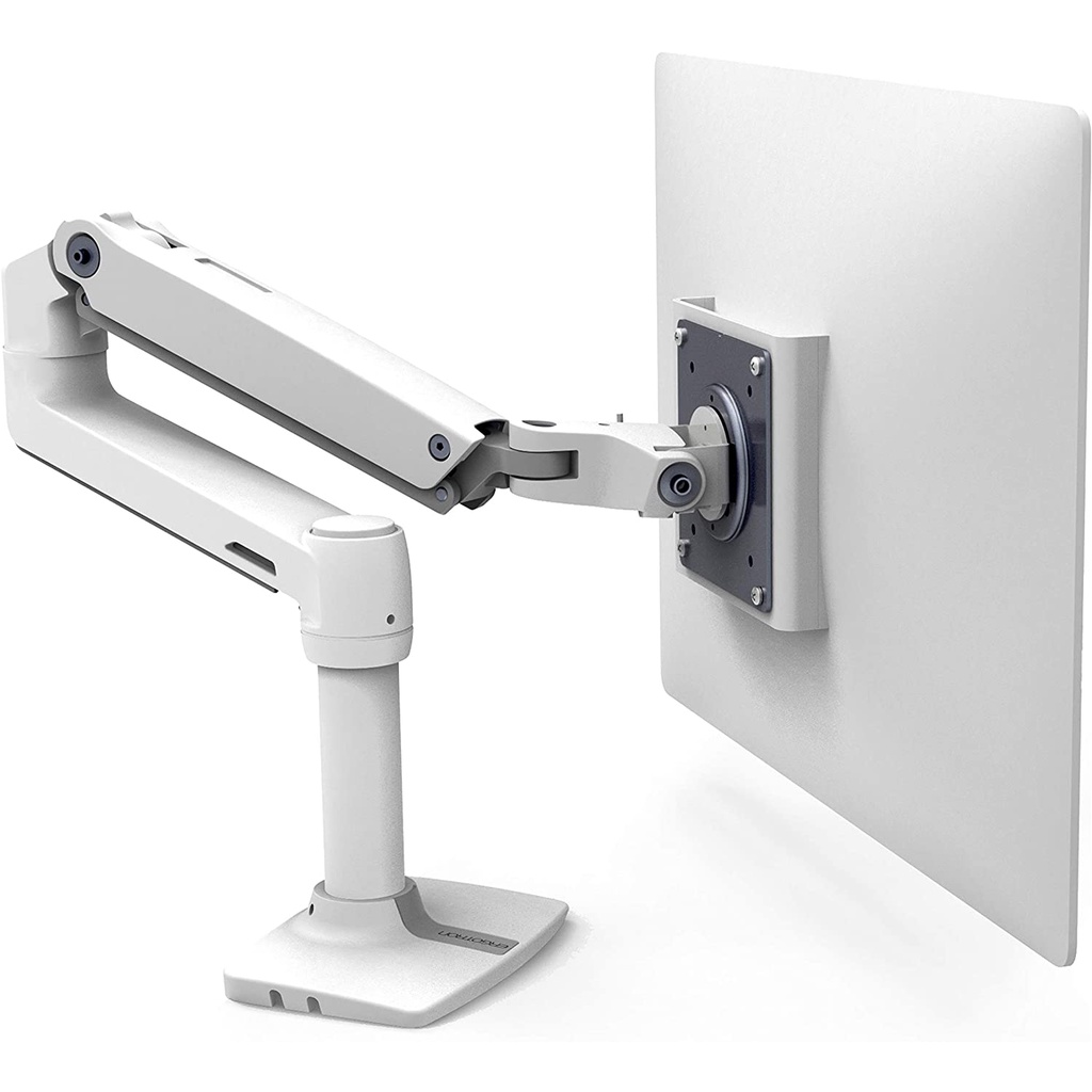 (ผ่อน 0%) Ergotron LX Desk Mount LCD Monitor Arm (White Bright) EGT 45-490-216 (10Y Warranty)