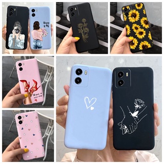 เคสโทรศัพท์ซิลิโคน TPU แบบนิ่ม ลายหัวใจ สําหรับ Vivo Y15S Y15A VivoY15A Y 15 S V2120 V2134 6.51 นิ้ว 2021