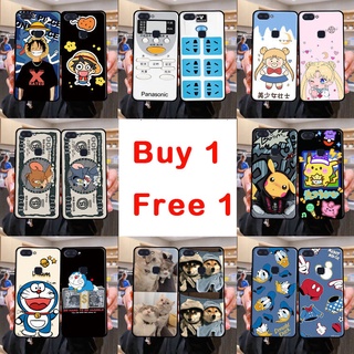 &lt;ซื้อ 1 ฟรี 1&gt; เคสโทรศัพท์มือถือ ลายการ์ตูนอนิเมะ เซเลอร์มูน ปิกาจู สําหรับ Vivo X20 X20a X20 Plus