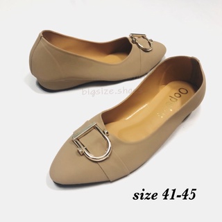 พร้อมส่ง…สีครีม #41   คัทชูส้น 1 นิ้ว