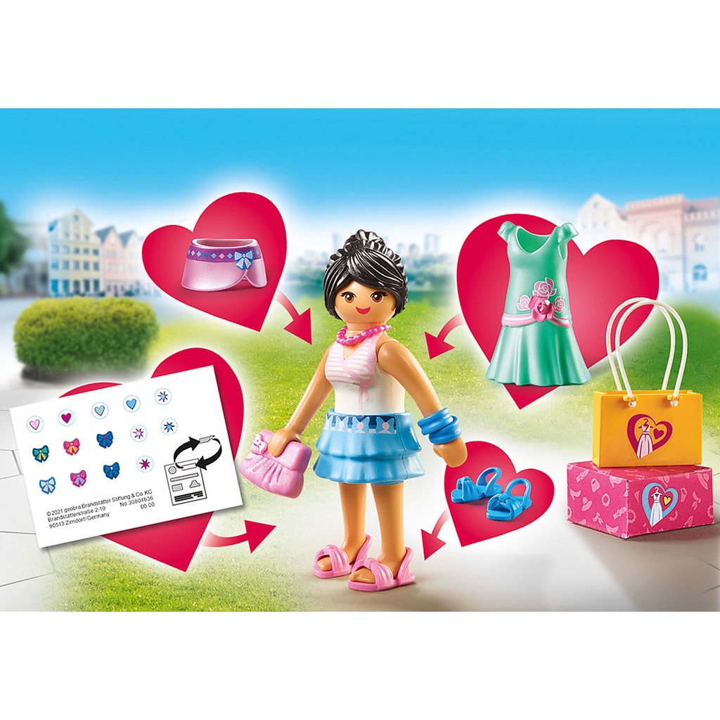 Playmobil 70596 Shopping Trip แอคชั่นฟิกเกอร์ แฟชั่น ช้อปปิ้งทริป
