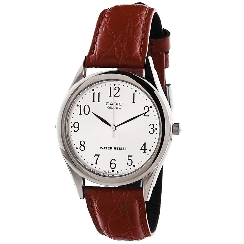 Casio Standard นาฬิกาข้อมือ สายหนัง รุ่น MTP-1093E-7BRDF