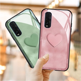 Dmy เคสกระจกนิรภัย สําหรับ OPPO Find X2 X3 X5 A5S A3S A7 A12 A15S A5 A16K A9 2020 A15 A16 A31 A53 A59 A83 A92 A94 A95 A96 A76 A74 A91 A52 A54 F9 F11 PRO A73