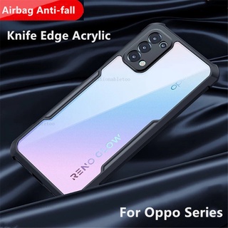 เคสโทรศัพท์มือถือ Tpu แบบใสกันกระแทกสําหรับ Oppo Reno 3 4 5 Pro 4Pro 5Pro 4F 2 2F 2Z 4G 5G Reno5Pro Reno5Pro Reno4 Pro Reno2