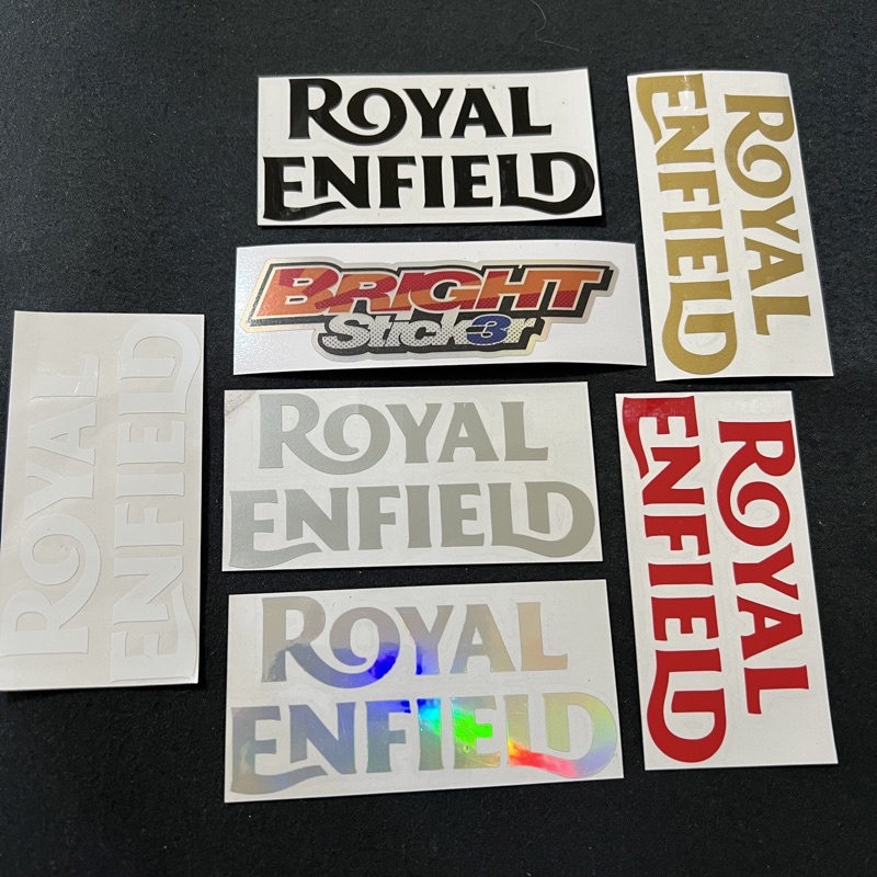 สติ๊กเกอร์ ROYAL ENFIELD CUTTING