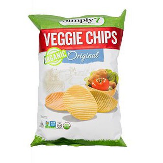 Simply 7 Organic Veggie Chips 113gm  Simply 7 Organic Veggie Chips 113gm