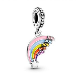 (พร้อมส่ง)*New*Pandora Colourful Rainbow Dangle Charm