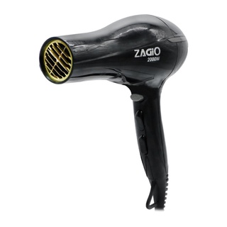 ไดร์เป่าผม PROFESSIONAL ZAGIO รุ่น ZG-7553 กำลัง 2000 วัตต์ สีดำ