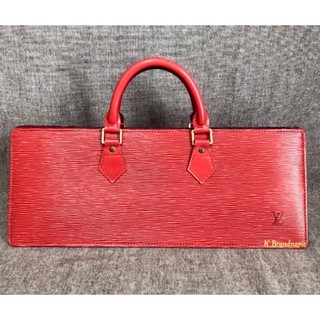 Louis Vuitton Epi Leather Sac Triangle Handbag
