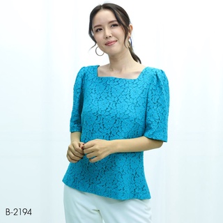 MIKIKO Blouse MI-B2194 ลูกไม้แฟนซี แขนยาว IGPU22-2