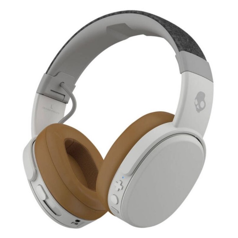 Skullcandy Over-Ear Bluetooth Headphone (Grey/Brown) Crusher S6CRW-K590