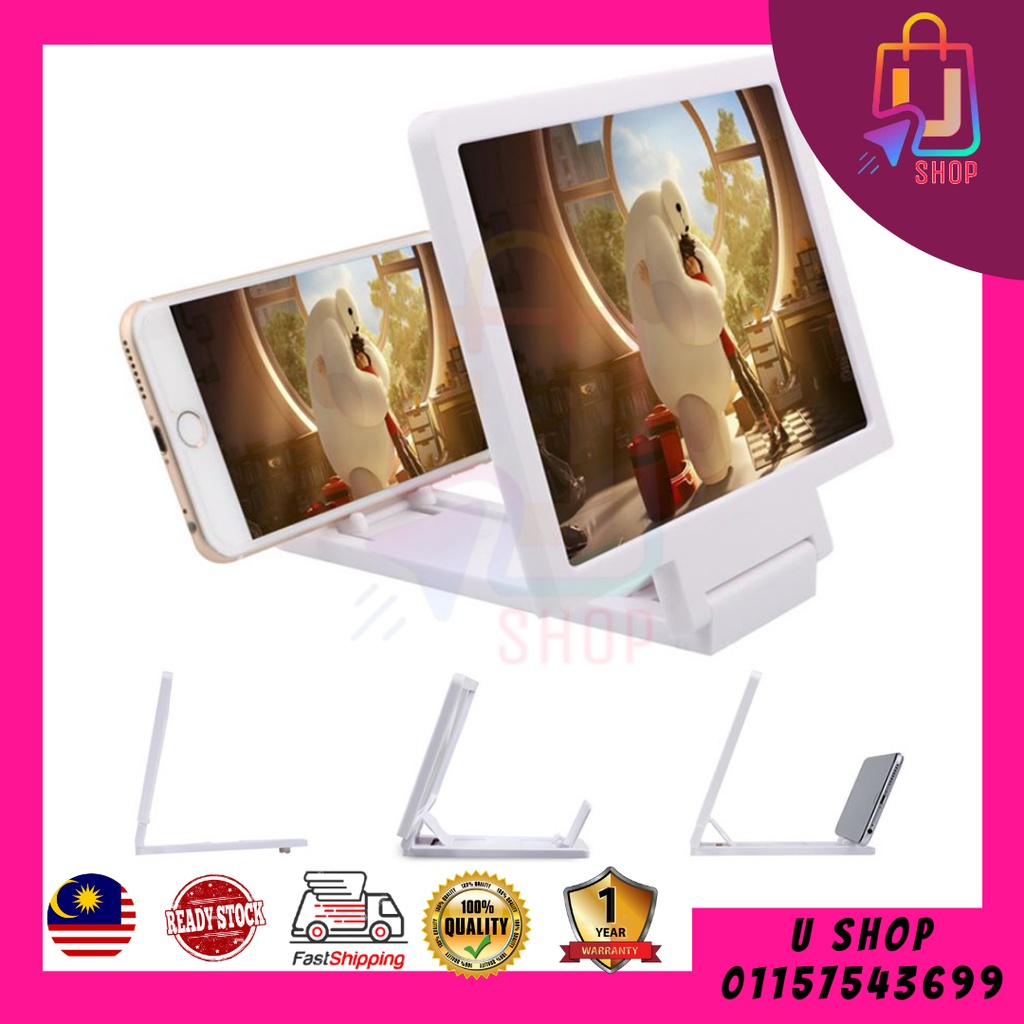 USHOP F1 SCREEN MAGNIFIER PEMBESAR SKRIN TELEFON