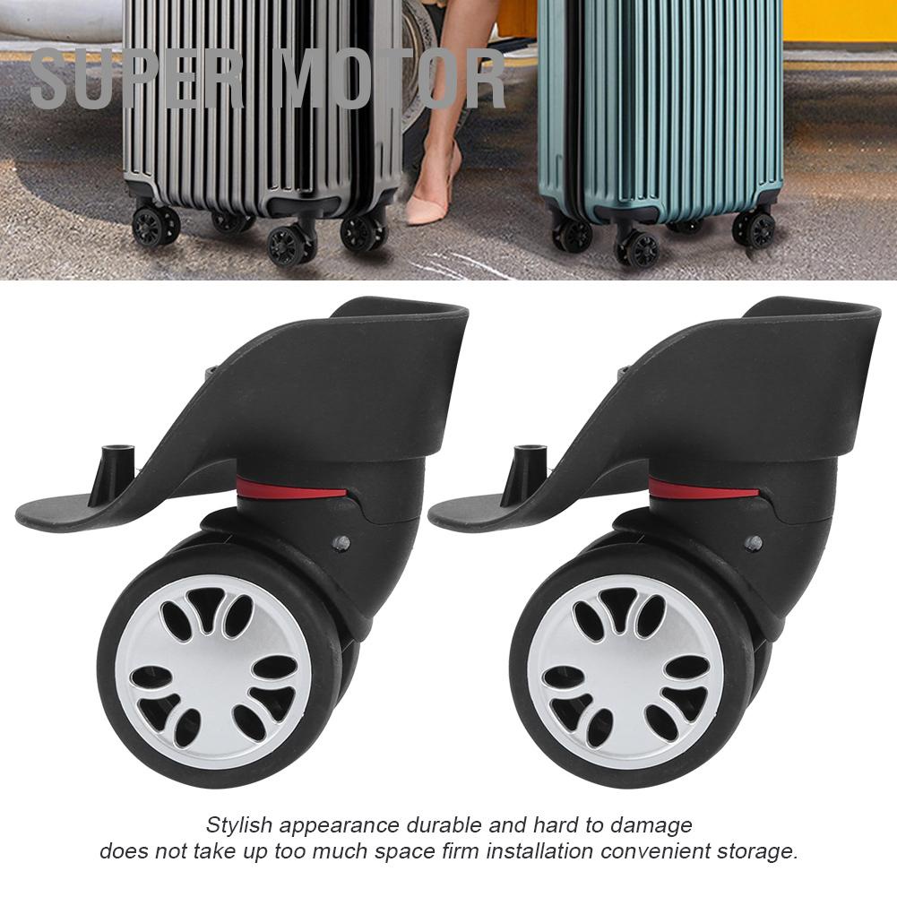 Super Motor Pair Suitcase Wheel Universal Luggage Carry on Replacement Accessory Outdoor Supplies