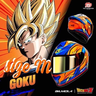 หมวกกันน็อค ดราก้อนบอล Bilmola Rapid รุ่น LIMITED DRAGON BALL Z ลาย Goku