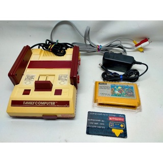 Famicom จอยเม็ดถั่ว ชุดพร้อมเล่นไฟไทนระบบAV จอยโทโบเม็ดถั่ว