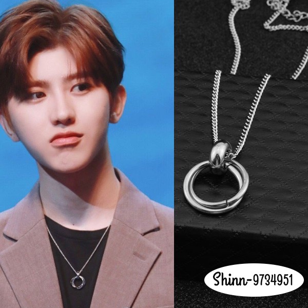 สร้อยคอ Cai Xukun สร้อยคอไทเทเนียม ร้อนแรง