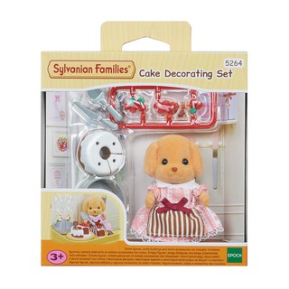 Sylvanian Families Cake Decorating Set / ซิลวาเนียน แฟมิลี่ ชุดตกแต่งขนมเค้ก