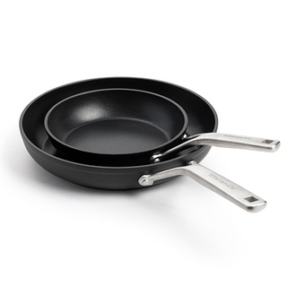 KITCHENAID ALUMINIUM Frypan Set (20+28CM) ชุดกระทะอะลูมิเนียมชุดSET 2 ใบ