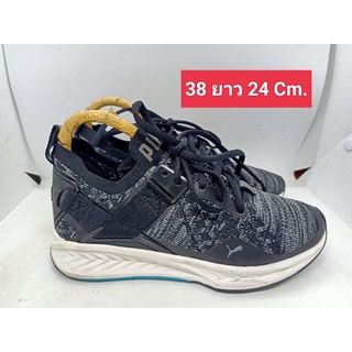 Size 38 ยาว 24 รองเท้ามือสอง ผ้าใบ แฟชั่น ทำงาน ลำลอง เที่ยว เกรด A+(P)