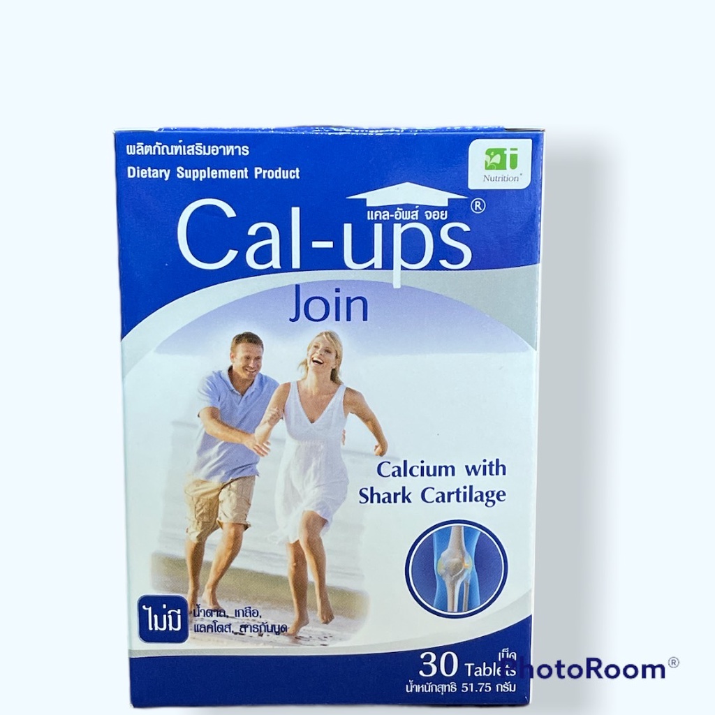 Cal-ups join [[30 tablets]] calcium with shark cartilage