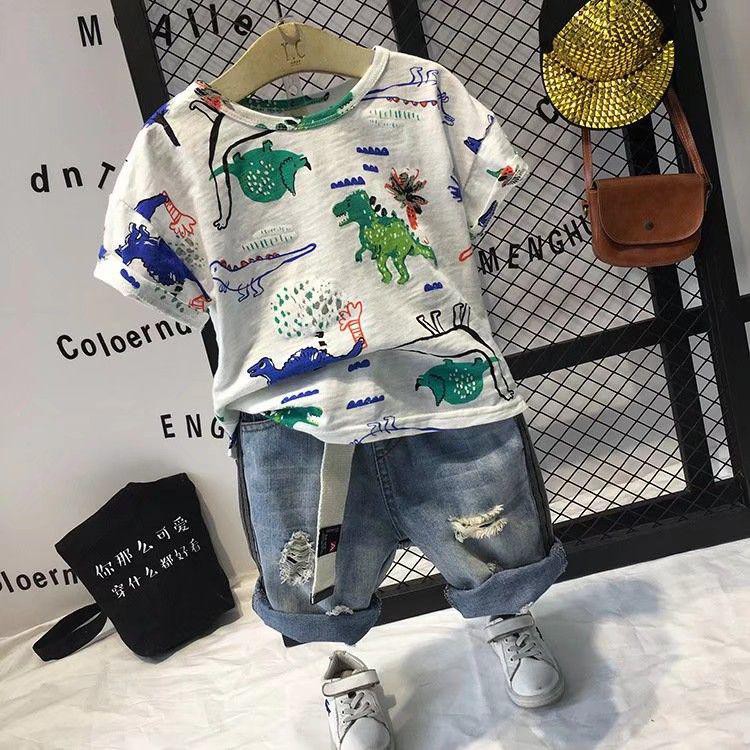 BOYS CLOTHES BOYS SUITS DINO SET