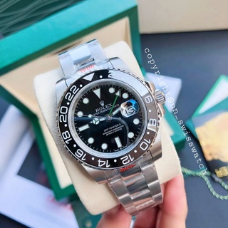 นาฬิกาข้อมือRolEx GMT CCงานเทพ 904L Superlumi