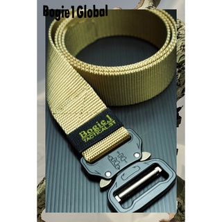 Bogie.1 เข็มขัดยุทธวิธี Buckle Belt เข็มขัดปลดเร็ว กดปลดล็อก (สีดำ/สีทราย/สีเขียว)