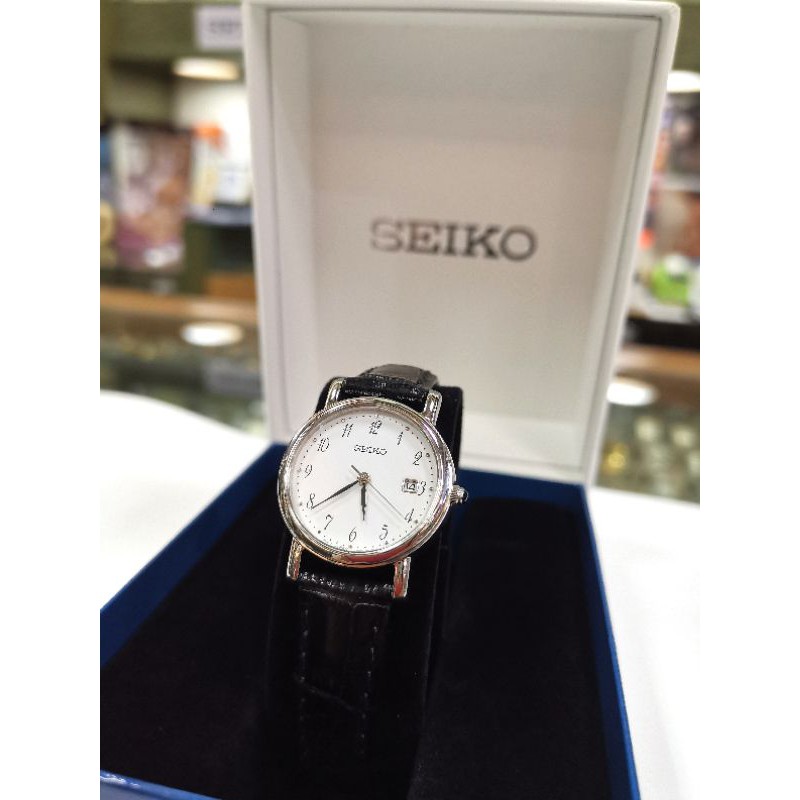 นาฬิกา​ข้อมือ​ผู้หญิง​ SEIKO​ รุ่น SXDA13P1 สายหนัง กันน้ำ