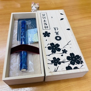 WANCHER 💙KALEIDO FOUNTAIN PEN - DEEP BLUE (KAIHA)💙