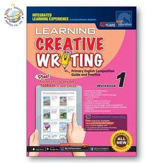 Global Education หนังสือแบบฝึกหัดการเขียนเรียงความ Learning+ Creative Writing Workbook 1