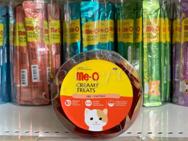 Me-o ขนมแมวเลีย 36 ซอง แบบกระปุก มีแบบคละรส - รูปที่ 4