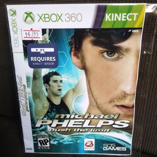 แผ่นเกมส์ เอ็กบ็อกซ์ Xbox360 Michael Phelps Push The Limit