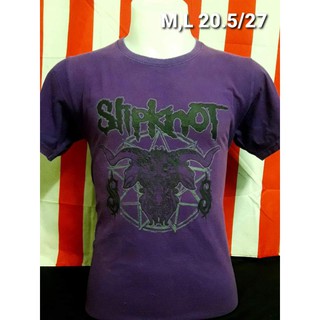 เสื้อ Slipknot เท่ห์ๆ โดนๆ คัดเด็ดๆมาราคาถูกๆ  Vintage เอเซีย สวยๆ