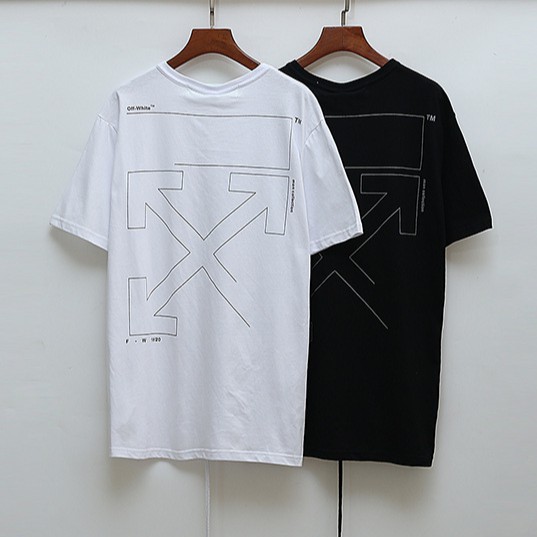 OFF WHITE basic broken sketch T-shirt