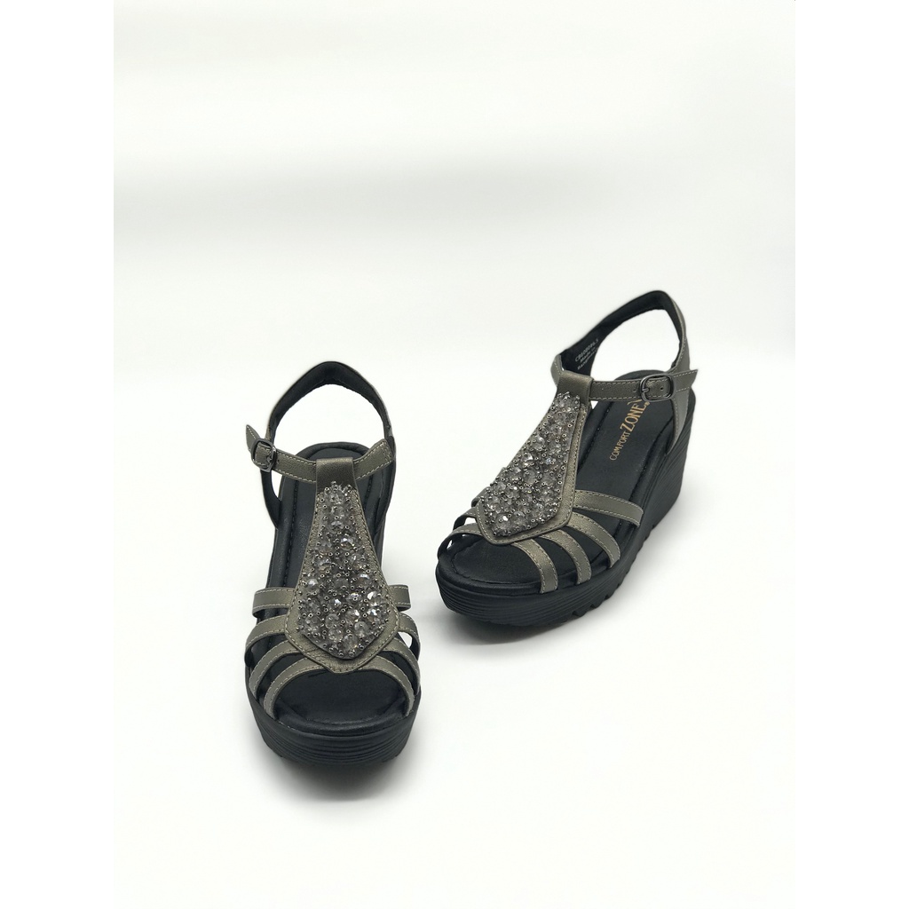 Comfortzone Crystal Wedge 3 inches, Color Beton