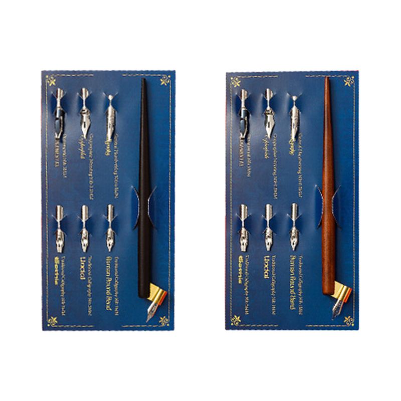 XI Manga Dip Pen Holder with 6 Nibs Box Set Art Elegant Supplies for Writing Drawing Painting Pictur