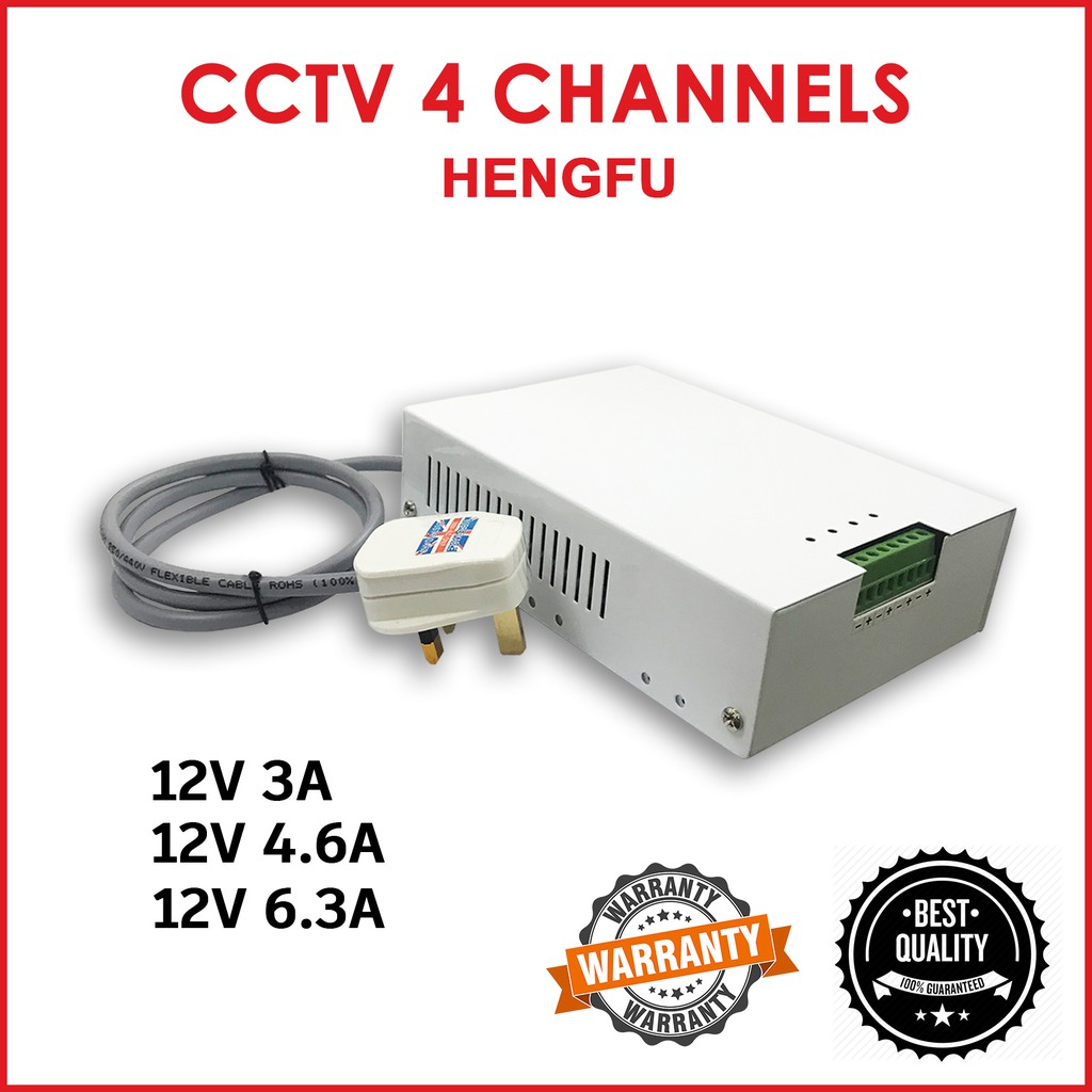 แหล่งจ่ายไฟกล้องวงจรปิด 4 ช่อง HENGFU Switching Power Supply 8ch กล้องวงจรปิด 16ch กล้องวงจรปิด Powe