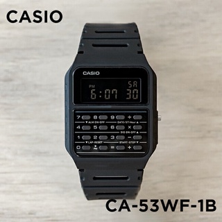 Casio นาฬิกาข้อมือผู้ชาย/ผู้หญิง สายเรซิ่น รุ่น CA-53WF,CA-53WF-1B,CA-53WF-1BDF