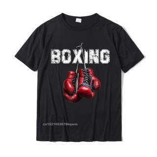 แขนสั้นcrew neckเสื้อยืด ผ้าฝ้าย พิมพ์ลาย I Love Boxing Geek แฟชั่นยอดนิยม สําหรับผู้ชายS-XXXXL