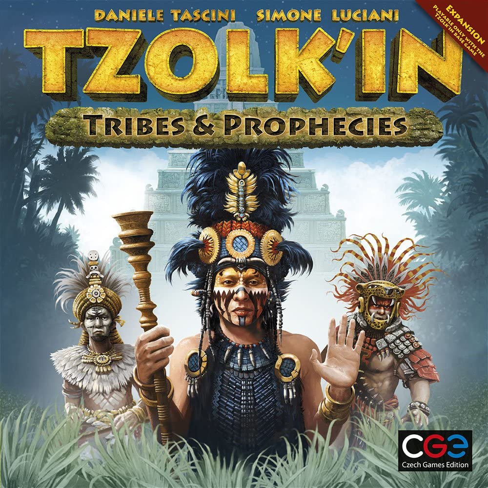 [Pre-Owned/มือ1.5] TZOLK'IN: The Mayan Calendar – Tribes & Prophecies (Expansion) [BoardGame]